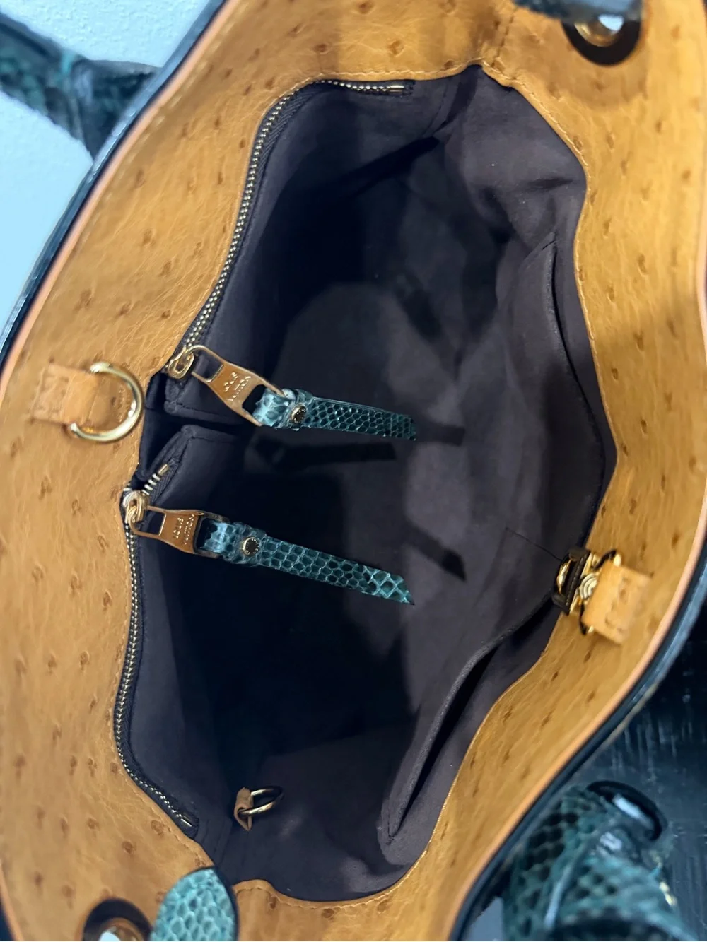 LOUIS VUITTON Monogram Etoile Exotique MM Green